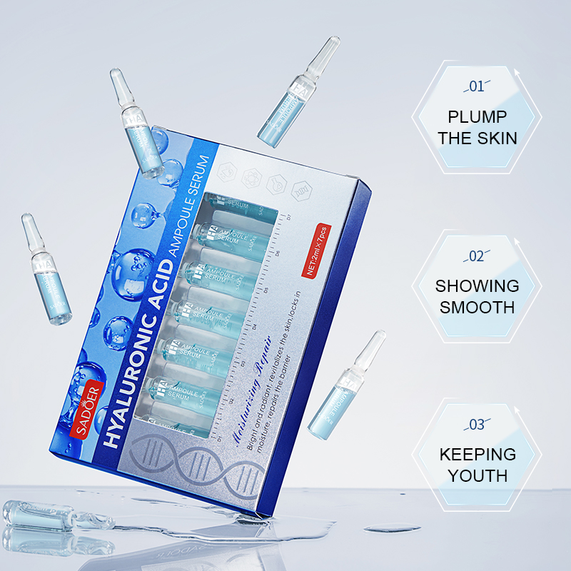 Hyaluronic Acid Facial Serum - Hyaluronic Acid Ampoule Essence Ampoule, Hyloranic