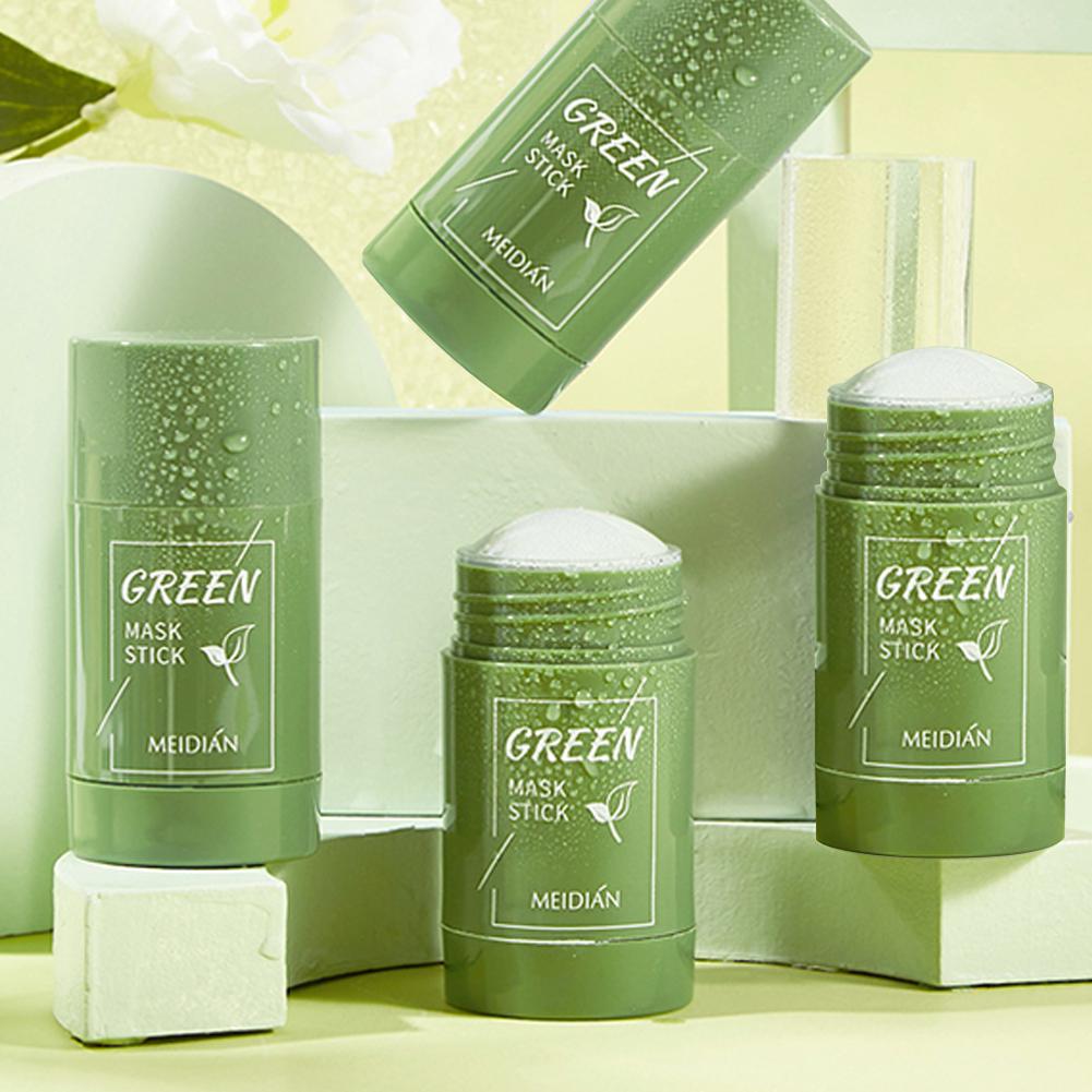 Solid Green Tea Facial Mask St - Green Tea Cleansing Clay Mask 评论和价格