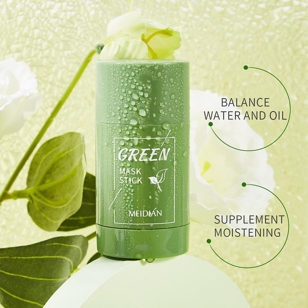 Solid Green Tea Facial Mask St - Green Tea Cleansing Clay Mask 评论和价格