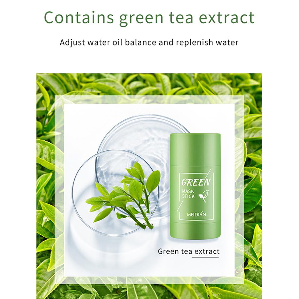 Solid Green Tea Facial Mask St - Green Tea Cleansing Clay Mask 评论和价格