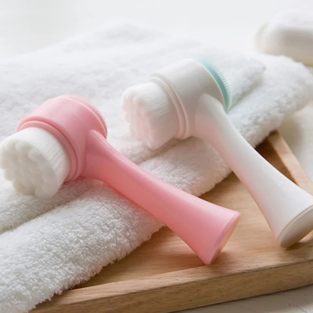 3D Double‑Sided Silicone Facia - Silicone Face Scrubber Electric 评论和价格
