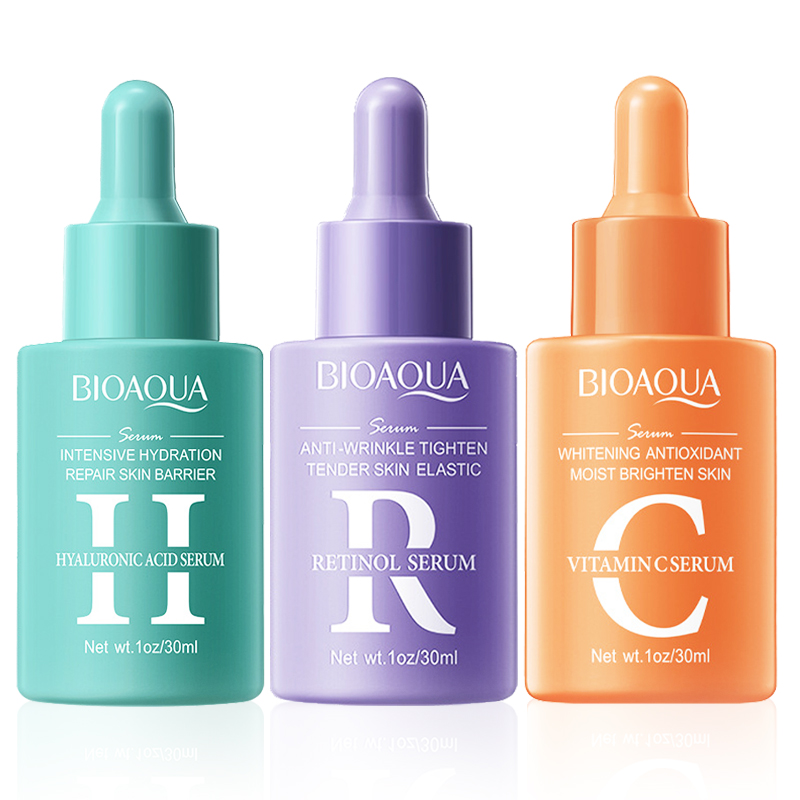 1/3pcs BIOAQUA Vitamin C Retin - Hyaluronic Acid Facial Serum 评论和价格