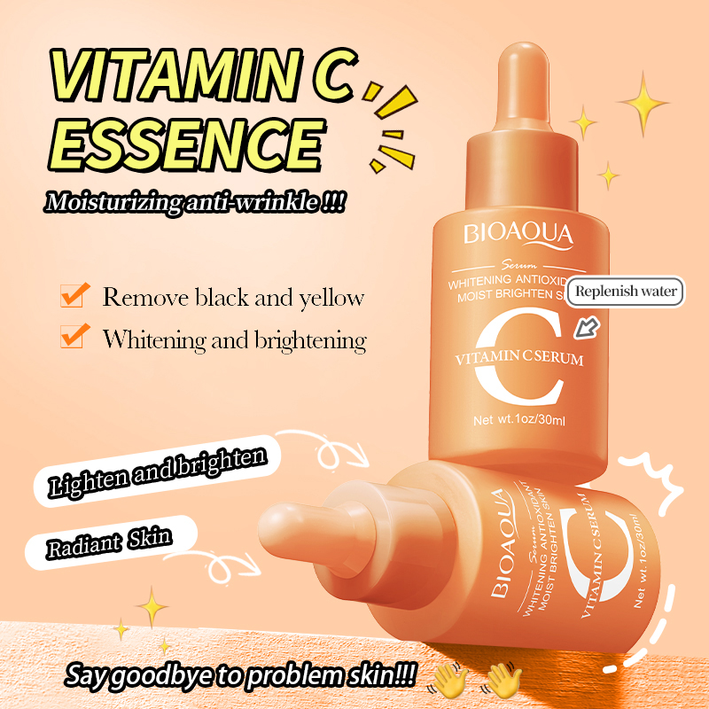 1/3pcs BIOAQUA Vitamin C Retin - Hyaluronic Acid Facial Serum 评论和价格
