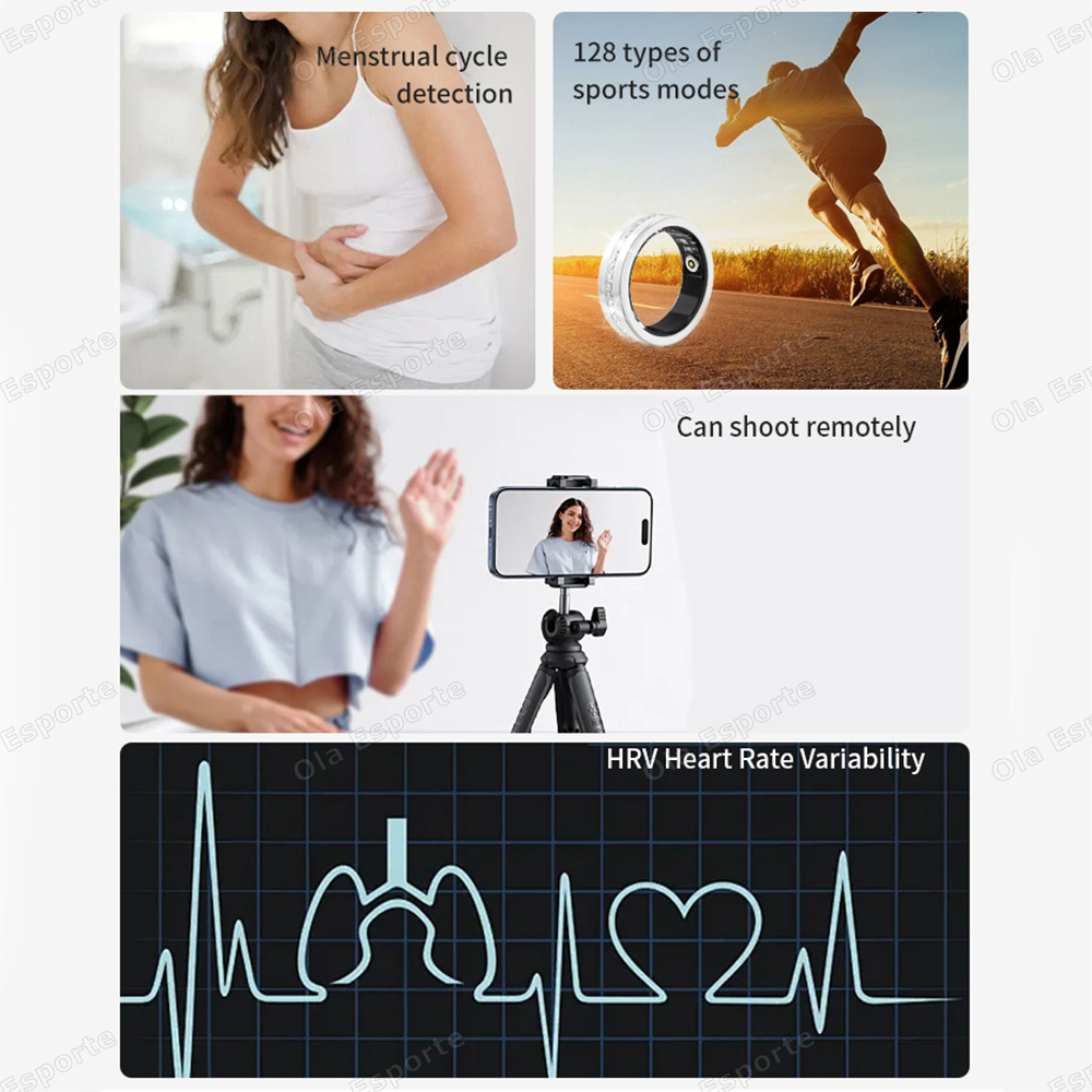 2025 New Smart Ring Lady Heart - Health Monitors 评论和价格