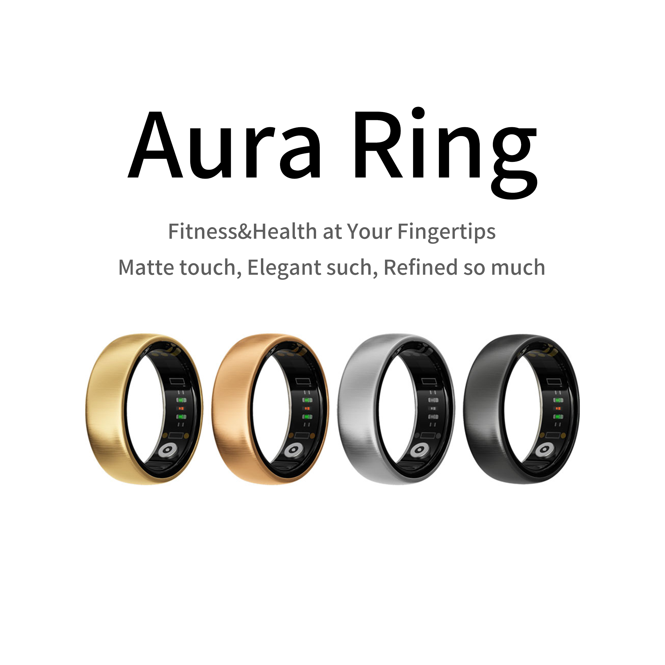 AURA Matt Smart Ring Fitness S - Health Monitors 评论和价格