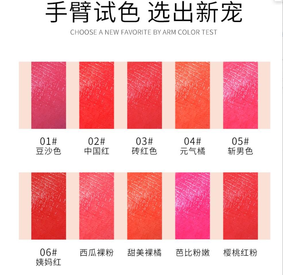Lipstick Lip Makeup Sexy Woman - Matte Velvet Lip Tint Long Lasting 评论和价格