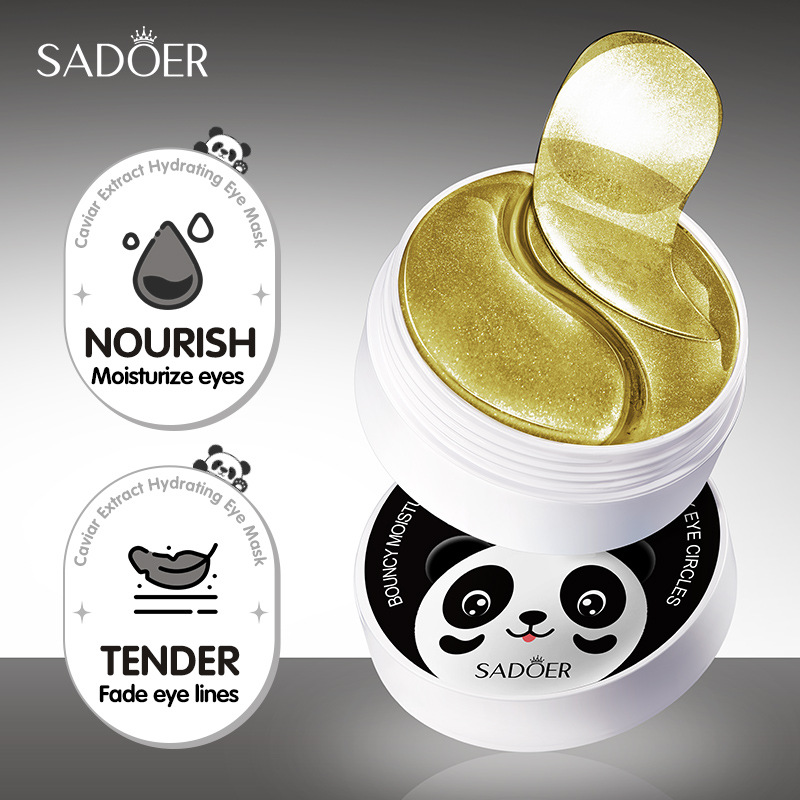 60pcs SADOER Crystal Collagen  - Collagen Under Eye Patches 评论和价格