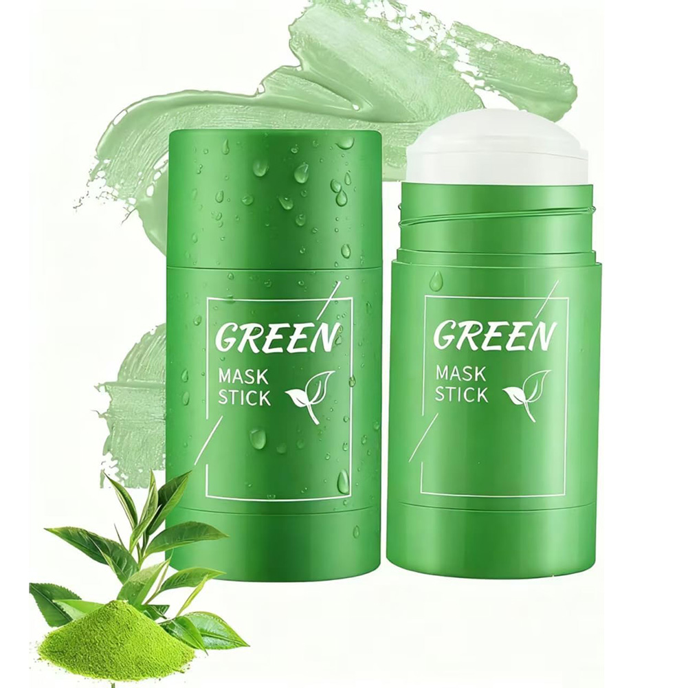 Green Tea Mask Stick for Face, - Green Tea Cleansing Clay Mask 评论和价格