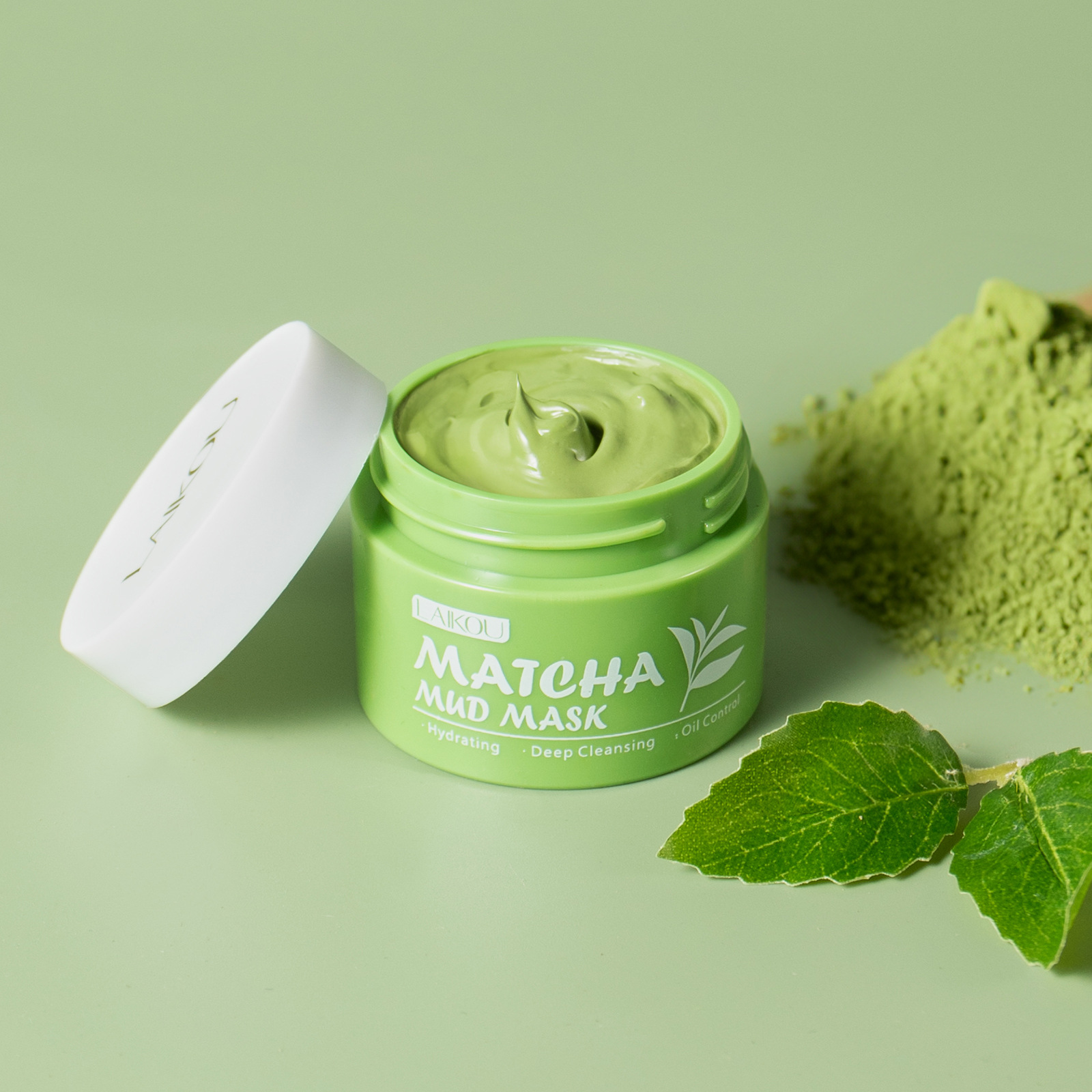 LAIKOU Matcha Green Tea Clay M - Green Tea Cleansing Clay Mask 评论和价格