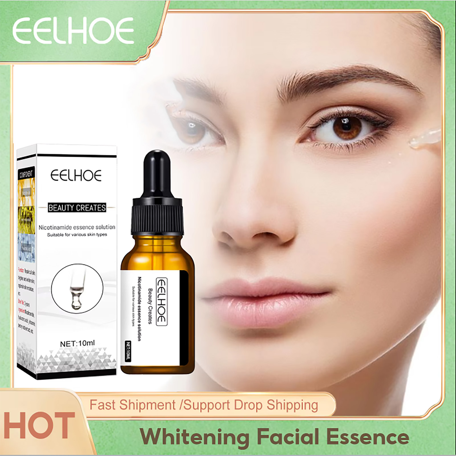 Whitening Face Serum Shrink Po - Niacinamide Pore Shrinking Essence 评论和价格