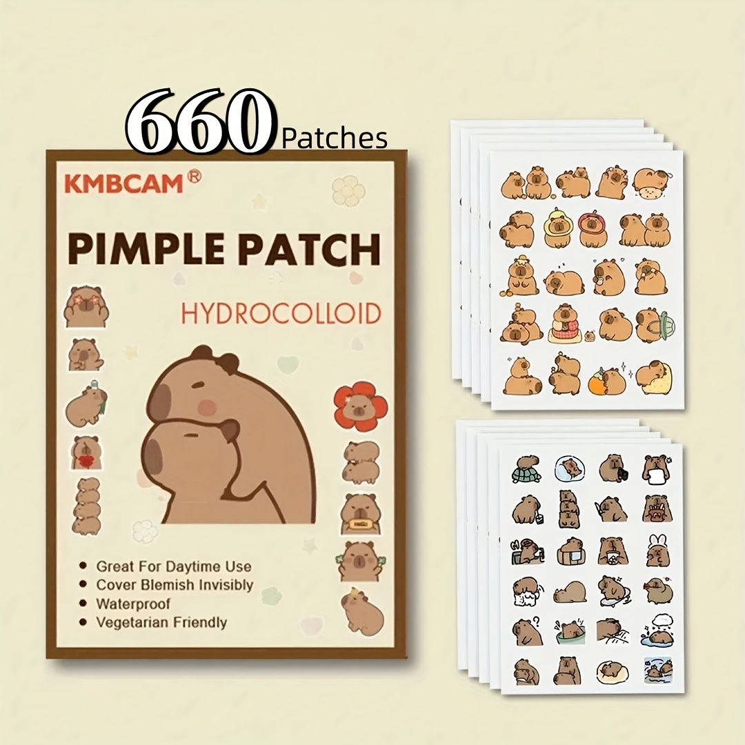 Capybara Shaped Pimple Patches - Skincare 评论和价格