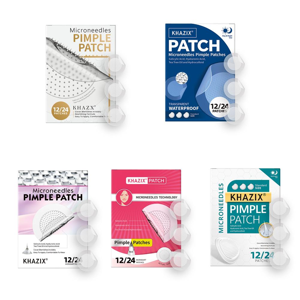 12/24PCS Micro Needle Pimple P - Hydrocolloid Pimple Patch 评论和价格