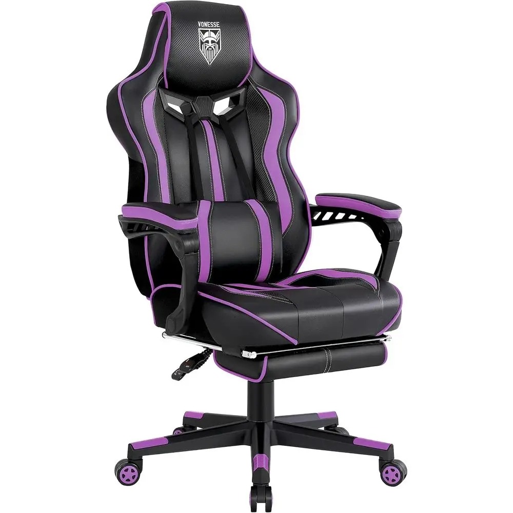 Ergonomic Reclining Gaming Cha - Massage 评论和价格