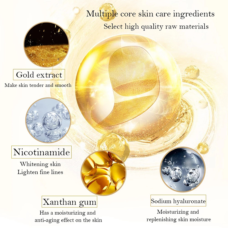 5/10/20/30 Pairs Crystal Gold  - Collagen Under Eye Patches 评论和价格