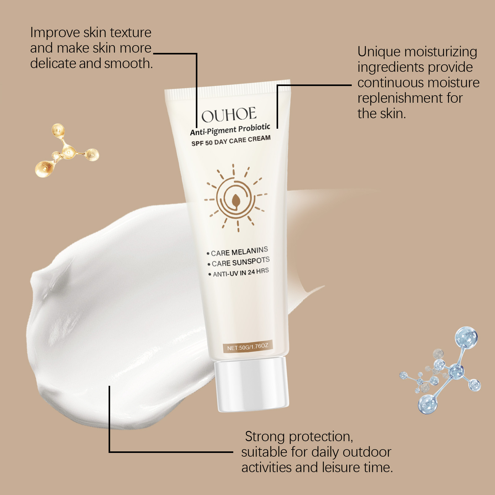 SPF50 Sunscreen Defensing Ultr - Spf 50 Waterproof Sunscreen 评论和价格