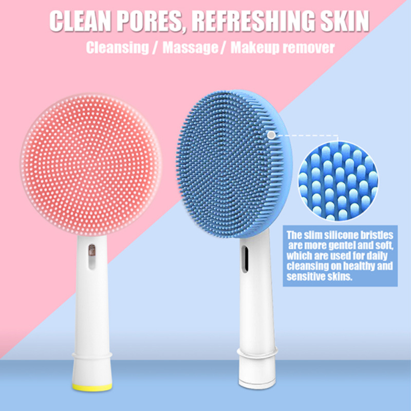 Facial Cleansing Brush Replace - Silicone Face Scrubber Electric 评论和价格