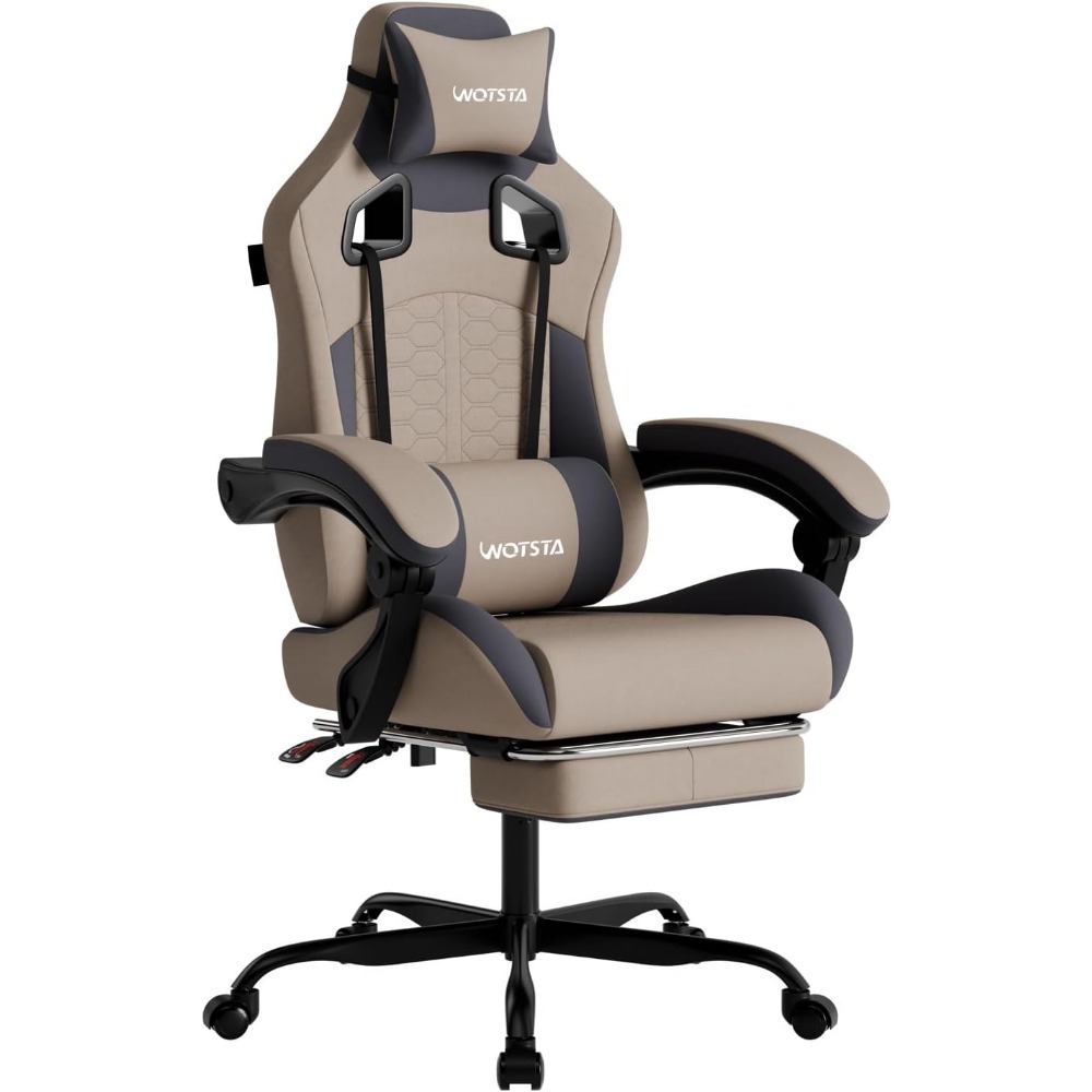 Ergonomic Gaming Chair with Ma - Massage 评论和价格