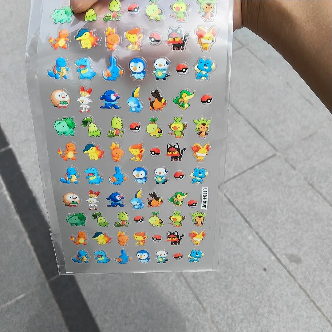 Pokémon Nail Stickers Charmand - Nail Art 评论和价格