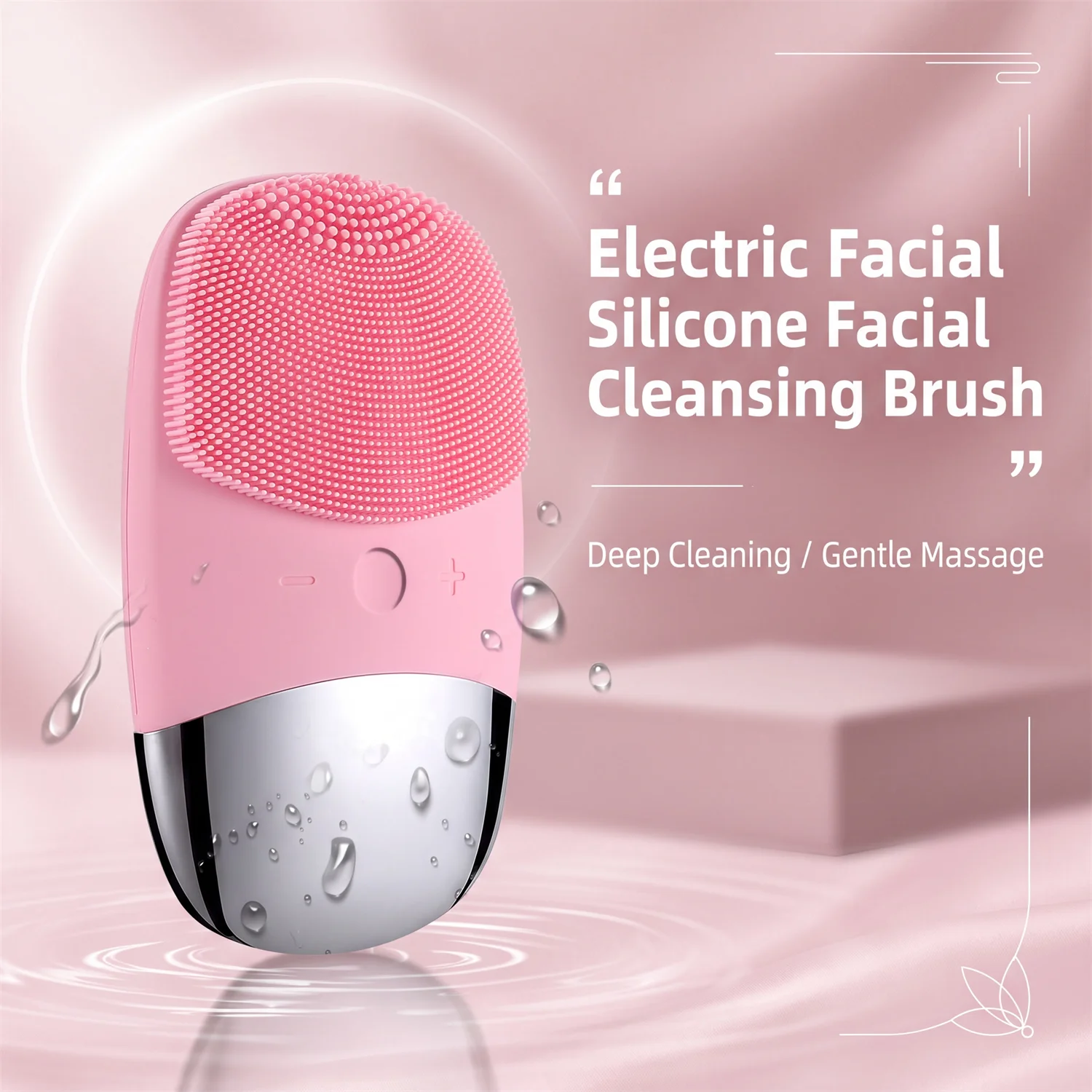 Facial Electric Silicone Clean - Silicone Face Scrubber Electric 评论和价格