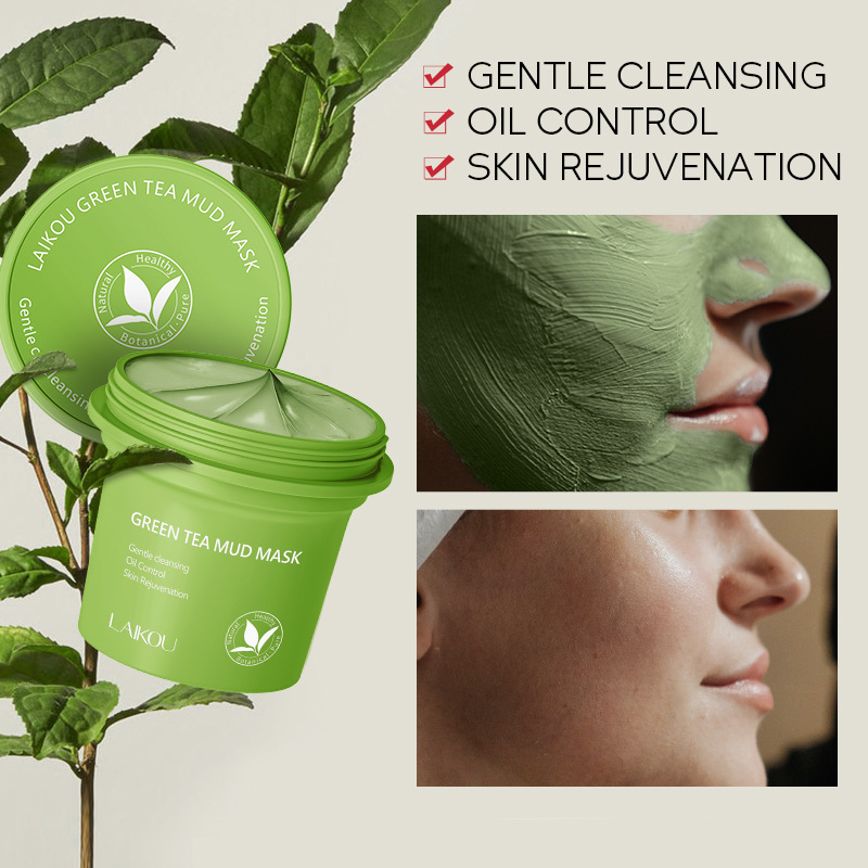 Green Tea Clay Mask 100g Skinc - Green Tea Cleansing Clay Mask 评论和价格