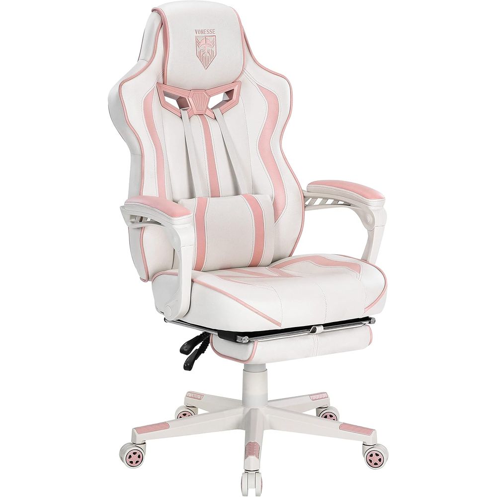 Ergonomic High-Back Gaming Cha - Massage 评论和价格