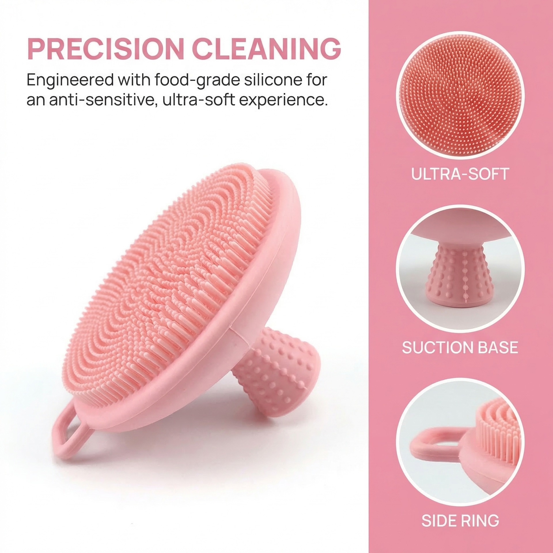 Silicone Scrubber Face Cleansi - Silicone Face Scrubber Electric 评论和价格