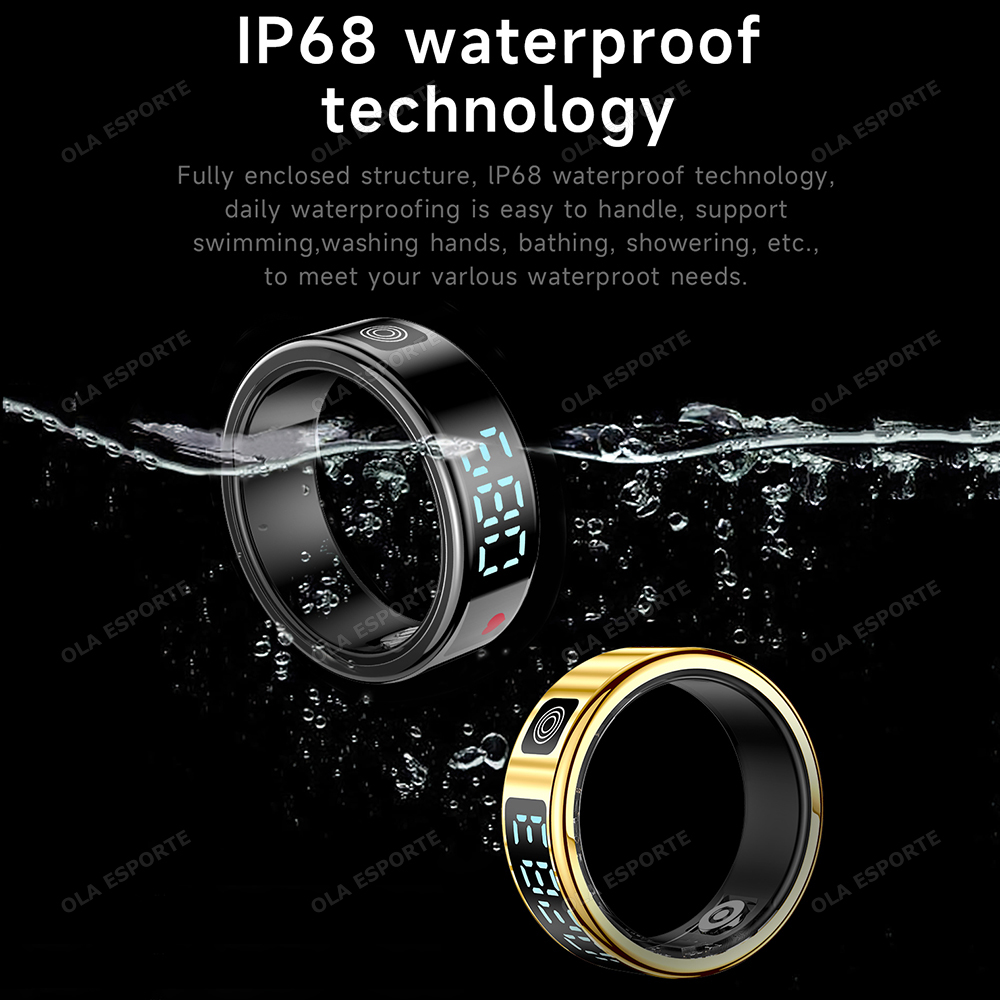 Smart Ring Digital Display Fit - Health Monitors 评论和价格